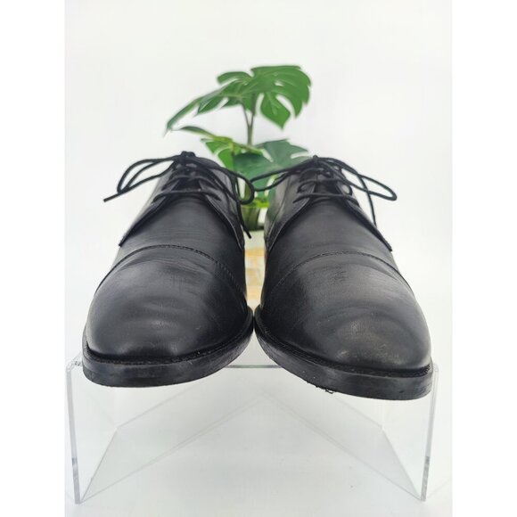Cole Haan Men’s Black Leather Cap Toe Oxford Shoes Size 11.5M US main image 8